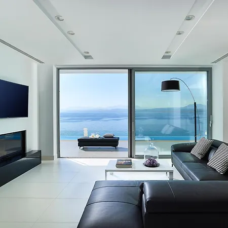 Beachfront In Crete - Epavli Luxury Villa Agia Pelagia (Crete)